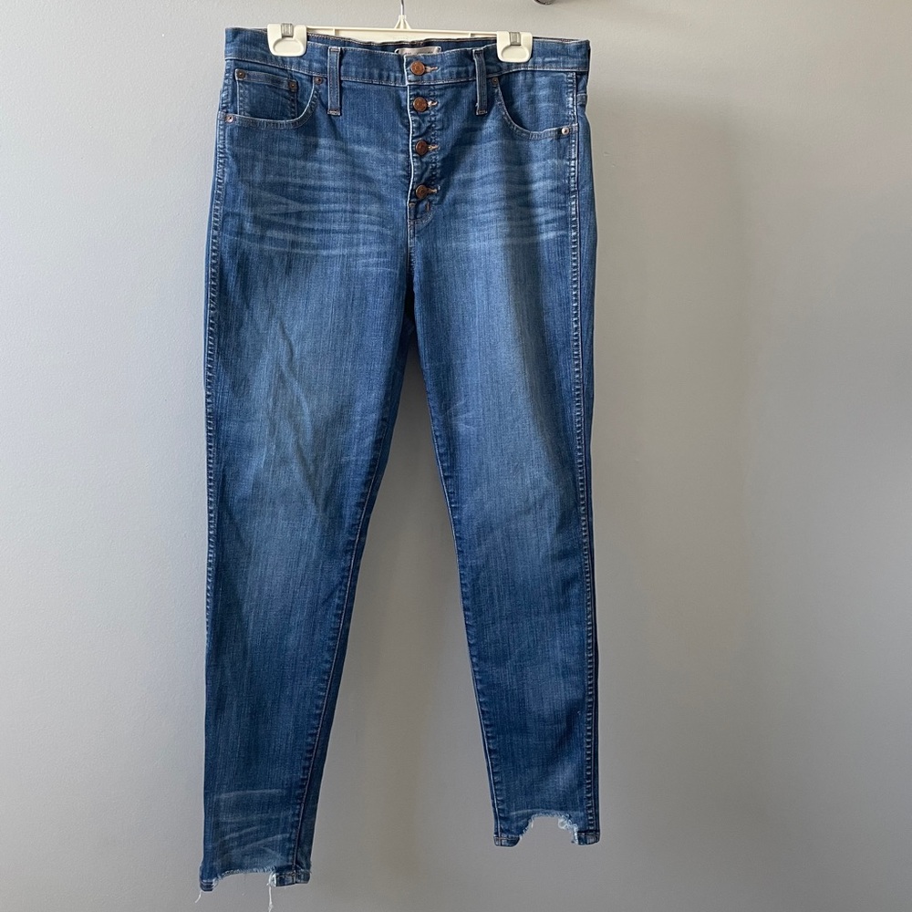 Madewell high rise skinny jeans size 32